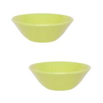 Conjunto 2 Tigelas Conic 500ml Verde Biona Para cereais Frutas Conjunto 2 Tigelas Conic 500ml Verde Biona Para cereais Frutas