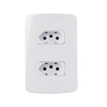 Conjunto 2 Tomada 2P+T 20A 4x2 B3 MarGirius Conjunto 2 Tomada 2P+T 20A 4x2 B3 MarGirius