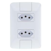 Conjunto 2 Tomadas 10a - Linha Aria - Tramontina Conjunto 2 Tomadas 10a - Linha Aria - Tramontina