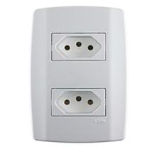 Conjunto 2 Tomadas 10a - Slim - Ilumi