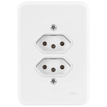 Conjunto 2 Tomadas 20A 4X2 Radial Conjunto 2 Tomadas 20A 4X2 Radial