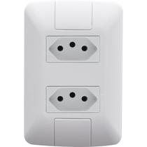 Conjunto 2 Tomadas 2P+T 10A/250V Aria Br Tramontina