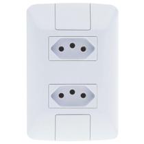 Conjunto 2 Tomadas 2P +T 10A / 250V - Tramontina Conjunto 2 Tomadas 2P +T 10A / 250V - Tramontina