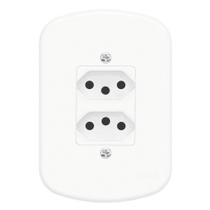 Conjunto 2 Tomadas 2p+t 20a 250 Volts Distanciadas Blanc - 1354 - Fame 2 Tomadas 20a C-placa Blanc 1354 Fame Conjunto 2 Tomadas 2p+t 20a 250 Volts Distanciadas Blanc - 1354 - Fame 2 Tomadas 20a C-placa Blanc 1354 Fame