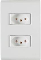 Conjunto 2 Tomadas 2P+T 20A-250V Liz - Tramontina Conjunto 2 Tomadas 2P+T 20A-250V Liz - Tramontina
