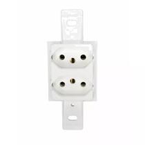 Conjunto 2 Tomadas 2P+T 20A 250V Sem Placa Preto Padrao WEG