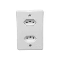 Conjunto 2 Tomadas 3p 20a Stylus Ilumi - Kit Elétrico Residencial