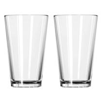 Conjunto 2 Un Copos De Vidro Transparente Londres 240ML Medio