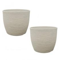 Conjunto 2 Vaso Redondo Europa 28cmx33,5cm Japi Japi