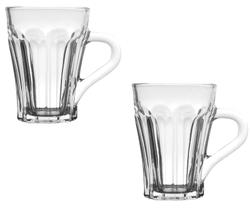 Conjunto 2 Xícaras Canecas Vidro Café Allure 140 ml - Wolff Conjunto 2 Xícaras Canecas Vidro Café Allure 140 ml - Wolff