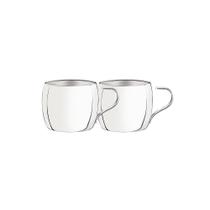Conjunto 2 Xícaras Para Chá E Capuccino Tramontina 64430790 230ml Inox Conjunto 2 Xícaras Para Chá E Capuccino Tramontina 64430790 230ml Inox