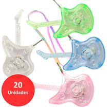 Conjunto 20 Colar De LED Pisca Guitarra Para Festas Casamento Formatura Balada XM21150GU Conjunto 20 Colar De LED Pisca Guitarra Para Festas Casamento Formatura Balada XM21150GU