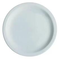 Conjunto 20 Pratos De Sobremesa Branco Ceramica - Porcelart