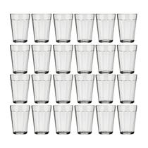 Conjunto 24 Copo Americano Clássico Vidro Café 300ml Nadir Conjunto 24 Copo Americano Clássico Vidro Café 300ml Nadir