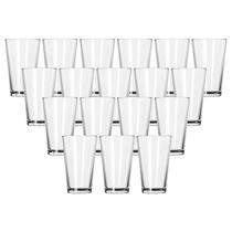 Conjunto 24 Copos De Vidro Transparente Londres 240ML Redondo