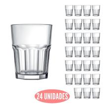 Conjunto 24 Mini Copos Dose Bristol 60ml Shot Cachaça Nadir Conjunto 24 Mini Copos Dose Bristol 60ml Shot Cachaça Nadir