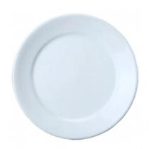Conjunto 24 Pratos Rasos Porcelana 24,5cm Bar Hotel Germer Conjunto 24 Pratos Rasos Porcelana 24,5cm Bar Hotel Germer