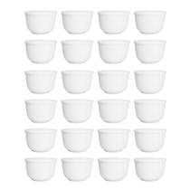 Conjunto 24 Tigelas Brancas 200ml Porcelana para Sopa