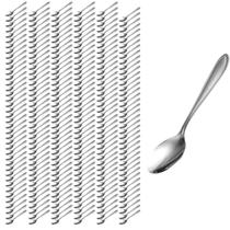 Conjunto 240 Talheres Colher Aço Inox Polido Alta Qualidade