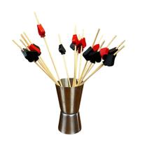 Conjunto 25 Palitos de Bamboo Decorados Conjunto 25 Palitos de Bamboo Decorados