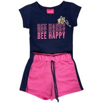 Conjunto 2pçs Curto Infantil Kely Kety