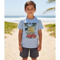 Conjunto 2pçs Curto Infantil Menino Rei Rex