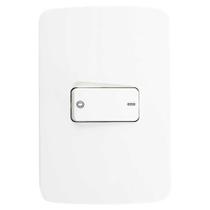 Conjunto 2x4 Interruptor 1 Tecla Bipolar Simples 10A B3 Margirius
