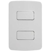Conjunto 2x4 Interruptor 2 Teclas Simples 10A B3 Margirius