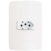 Conjunto 2x4 Tomada 10A B3 Branco Margirius Conjunto 2x4 Tomada 10A B3 Branco Margirius