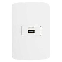 Conjunto 2x4 Tomada USB 2A B3 Margirius Conjunto 2x4 Tomada USB 2A B3 Margirius