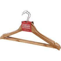 Conjunto 3 Cabides de Madeira Conjunto 3 Cabides de Madeira