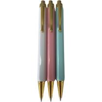 Conjunto 3 Canetas Executivas Coloridas School Basics Conjunto 3 Canetas Executivas Coloridas School Basics