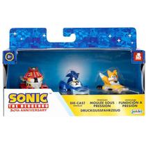 Conjunto 3 Carrinhos KART do Sonic, Tails e Dr.eggman Sonic - SUNNY
