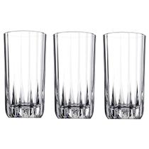 Conjunto 3 Copos Altos 305ml Dara Class Home Transparente