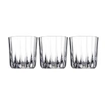 Conjunto 3 Copos Baixo 300ml Dara Glass4you Drink Conjunto 3 Copos Baixo 300ml Dara Glass4you Drink