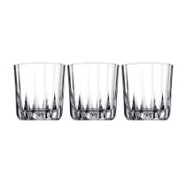 Conjunto 3 copos baixos 300 ml dara - g4u