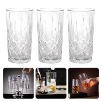 Conjunto 3 Copos Vidro Cristal Linha Riviera Premium 300ml
