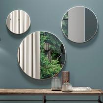 Conjunto 3 Espelhos Redondos Para Sala Dalla Costa Conjunto 3 Espelhos Redondos Para Sala Dalla Costa