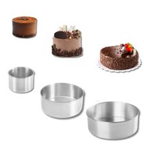 Conjunto 3 forma alta redonda n20 n18 n14 alumínio torta bolo - Fortline