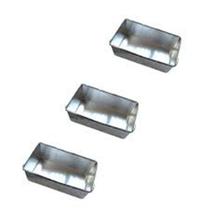 Conjunto 3 Forma Caixa De Leite Para Bolo 1Kg