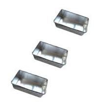 Conjunto 3 Forma Caixa De Leite Para Bolo 1Kg