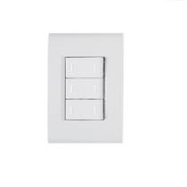 Conjunto 3 Interruptor Paralelo 10A 4x2 Tramontina Liz