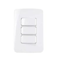 Conjunto 3 Interruptor Simples 4x2 10A B3 MarGirius
