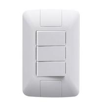 Conjunto 3 Interruptores Paralelos 6A 250V Aria Tramontina