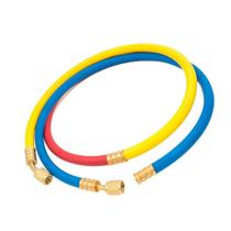 Conjunto 3 Mangueiras Manifold 1.5m Gás MP39 R401 R134 R404 R12 R22 Reforçada