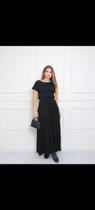 Conjunto 3 Maria sai e blusa preto Conjunto 3 Maria sai e blusa preto