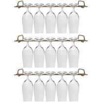 Conjunto 3 Organizadores Porta Taças 42cm Suportes Suspensos Para Taças Conjunto 3 Organizadores Porta Taças 42cm Suportes Suspensos Para Taças