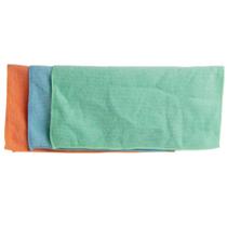 Conjunto 3 Panos Microfibra 30cm Lyor Para Limpeza Multiuso Colorido Casa Moveis Vidros