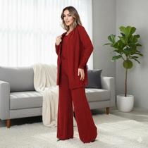 Conjunto 3 Peças Ana Paula Look Feminino de Frio Leve e Confortável Conjunto 3 Peças Ana Paula Look Feminino de Frio Leve e Confortável