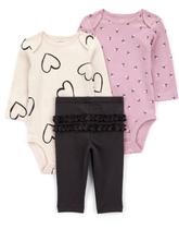 Conjunto 3 Peças Body E Calça Bebê Menino Azul Carters Lilás 9m Conjunto 3 Peças Body E Calça Bebê Menino Azul Carters Lilás 9m